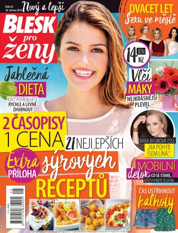 Obálka e-magazínu Blesk pro ženy 18.6.2018