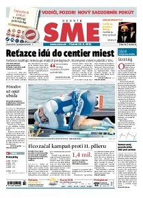 Obálka e-magazínu SME 10.8.2012