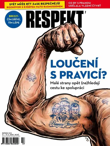 Obálka e-magazínu Respekt 7/2019