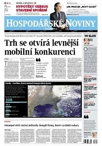 Obálka e-magazínu Hospodářské noviny 211 - 30.10.2012