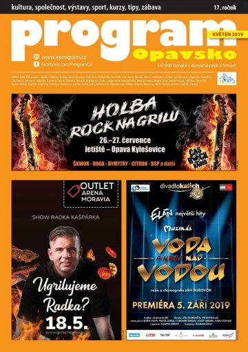 Obálka e-magazínu Program OP 05-2019