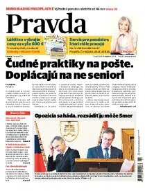 Obálka e-magazínu Pravda 17.3.2012