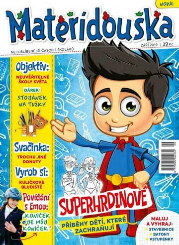Obálka e-magazínu Mateřídouška 9/2019