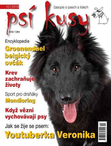 Obálka e-magazínu Psí kusy 10/2019