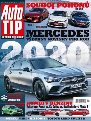 Obálka e-magazínu Auto TIP 21/2019