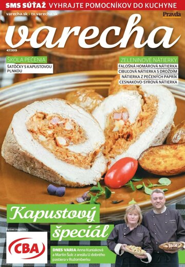 Obálka e-magazínu Varecha 22. 11. 2019