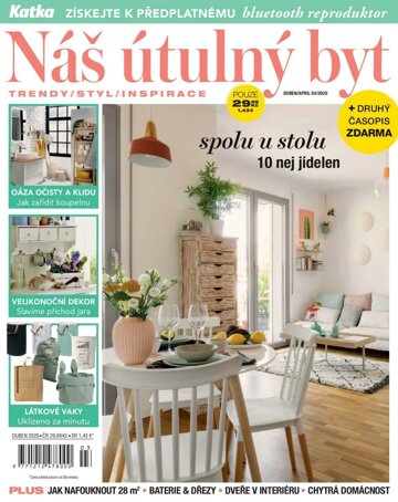Obálka e-magazínu Náš útulný byt 4/2020