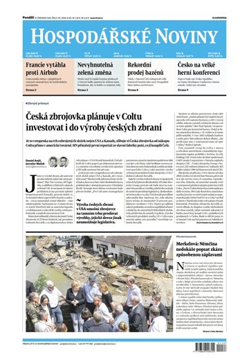 Obálka e-magazínu Hospodářské noviny 137 - 19.7.2021