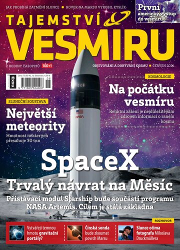 Obálka e-magazínu Tajemství Vesmíru 6/2021