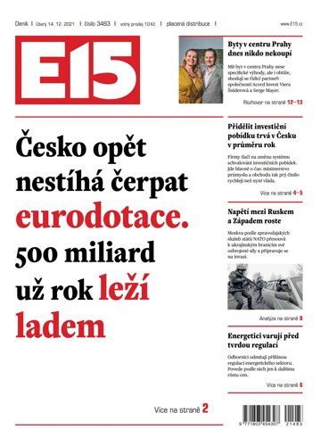 Obálka e-magazínu E15 - 14.12.2021