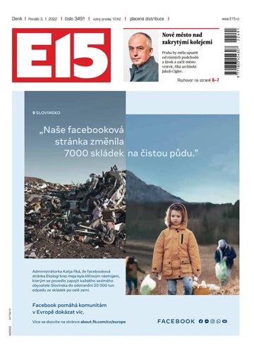 Obálka e-magazínu E15 3.1.2022