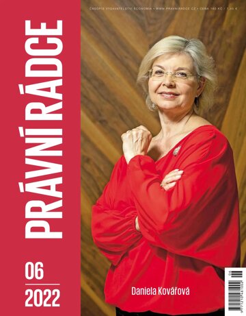 Obálka e-magazínu Právní rádce 6/2022