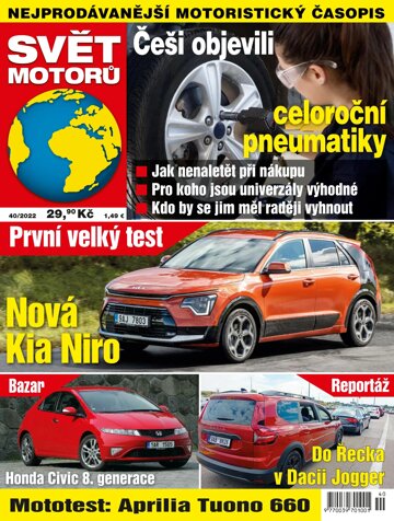 Obálka e-magazínu Svět motorů 40/2022