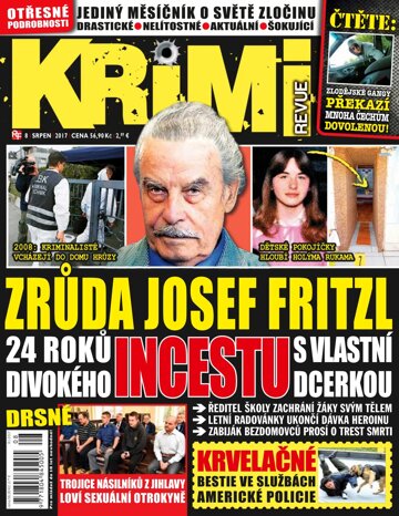 Obálka e-magazínu Krimi revue 8/17