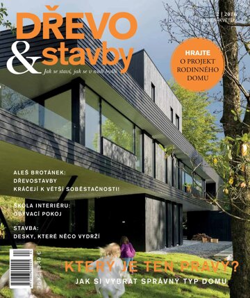 Obálka e-magazínu DŘEVO&stavby 2/2016