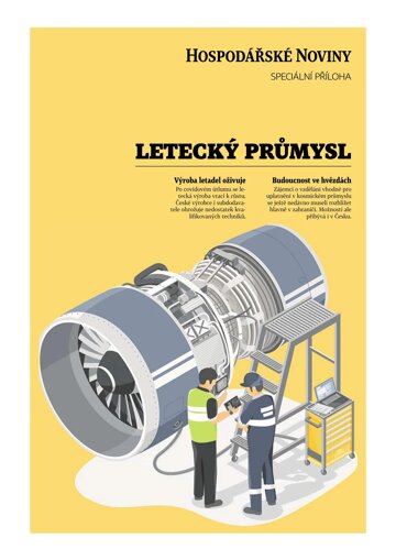 Obálka e-magazínu Hospodářské noviny - příloha 115 - 15.6.2023 Letecký průmysl