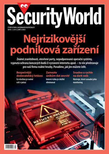 Obálka e-magazínu Security World 3/2023