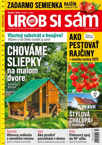 Obálka e-magazínu Urob si sám 3/2025