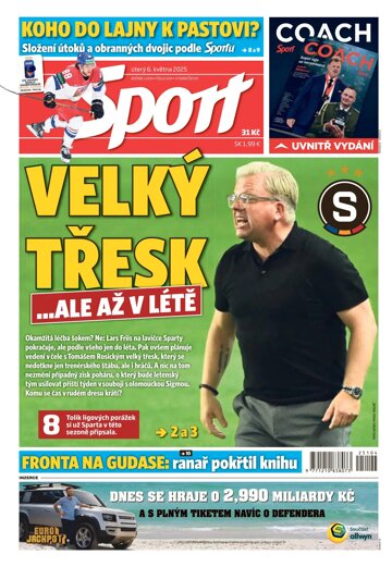 Obálka e-magazínu Sport 6.5.2025
