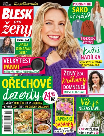 Obálka e-magazínu Blesk pro ženy 42/2025