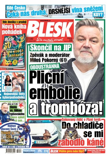 Obálka e-magazínu Blesk 25.11.2025