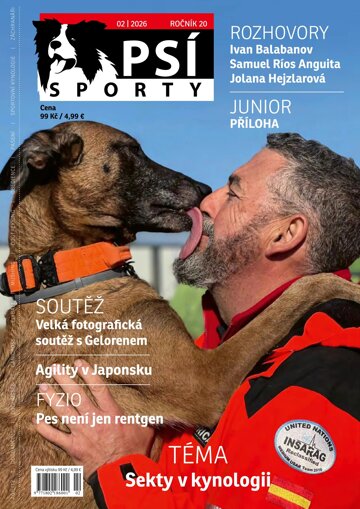 Obálka e-magazínu Psí sporty 2/2026