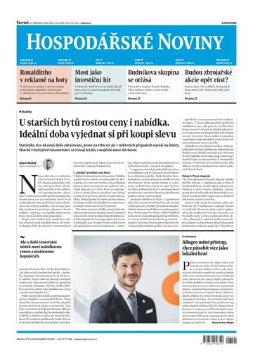 Obálka e-magazínu Hospodářské noviny 140 - 23.7.2026
