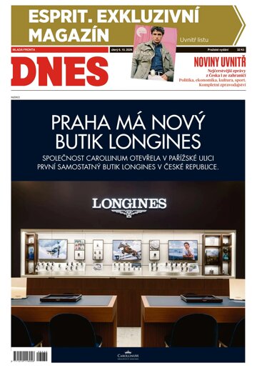 Obálka e-magazínu MF Dnes 6.10.2026