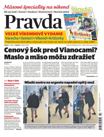 Obálka e-magazínu Pravda 16.10.2026