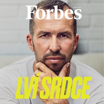 Obálka audioknihy Forbes srpen 2023
