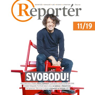 Obálka audioknihy Reportér listopad 2019