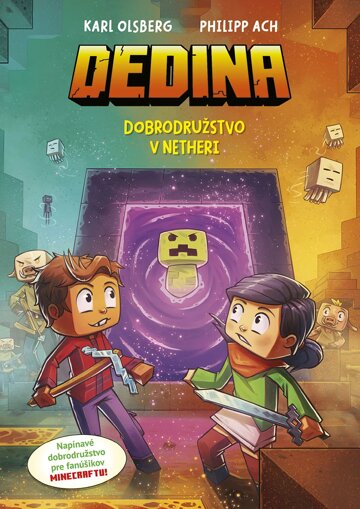 Obálka knihy Dedina 2: Dobrodružstvo v portáli Nether
