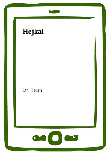 Obálka knihy Hejkal