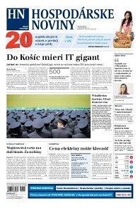 Obálka e-magazínu Hospodárske noviny 23.06.2014