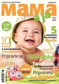 Obálka e-magazínu MAMA a ja 8/2014
