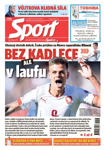 Obálka e-magazínu Sport 22.6.2015