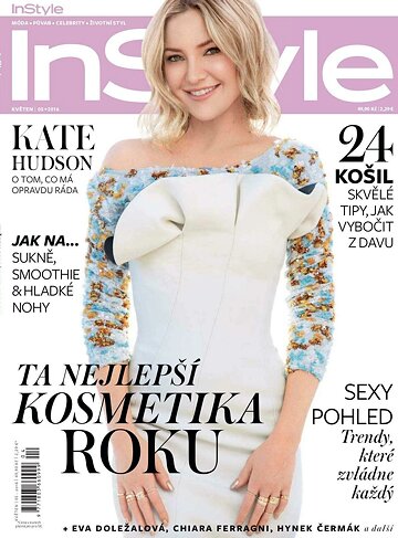 Obálka e-magazínu InStyle 5/2016
