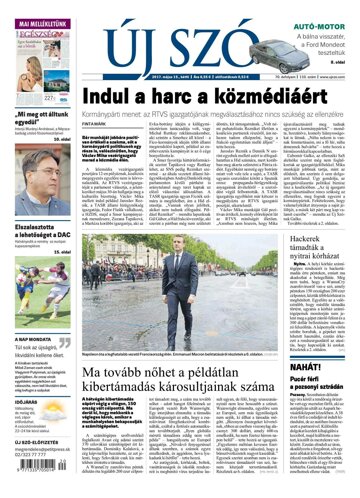 Obálka e-magazínu Új Szó 15.5.2017