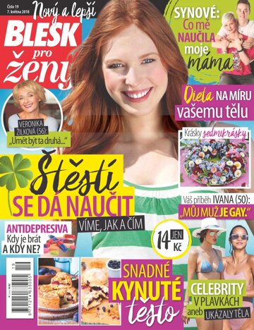 Obálka e-magazínu Blesk pro ženy 7.5.2018