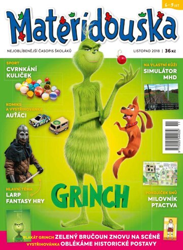 Obálka e-magazínu Mateřídouška 11/2018
