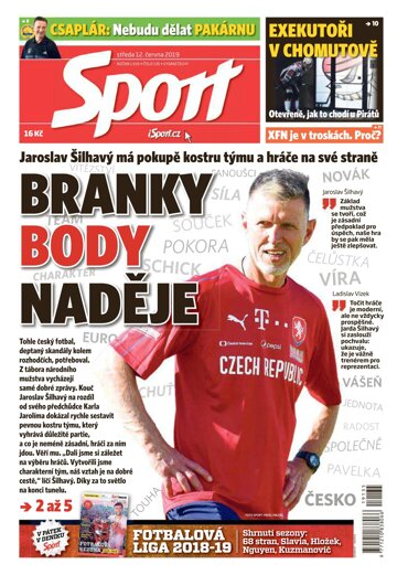 Obálka e-magazínu Sport 12.6.2019