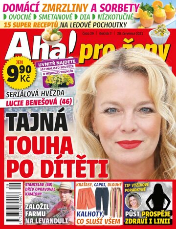 Obálka e-magazínu AHA! pro ženy 29/2021