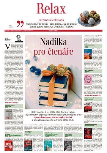 Obálka e-magazínu LN+ Čechy - 3.12.2022
