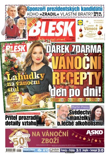 Obálka e-magazínu Blesk 5.12.2022