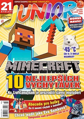 Obálka e-magazínu 21. století JUNIOR 3/16