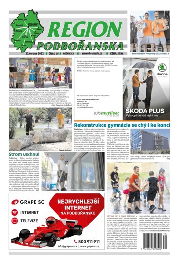 Obálka e-magazínu Region Podbořanska 25/2022