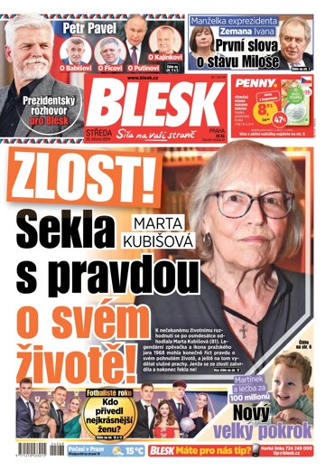 Obálka e-magazínu Blesk 20.3.2024