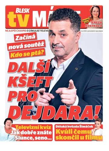 Obálka e-magazínu Blesk Tv manie 15.6.2024