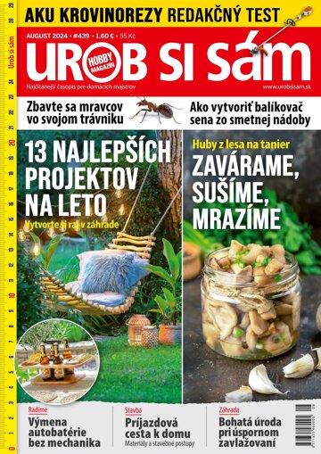 Obálka e-magazínu Urob si sám 8/2024