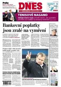 Obálka e-magazínu MF Dnes 19.11.2013